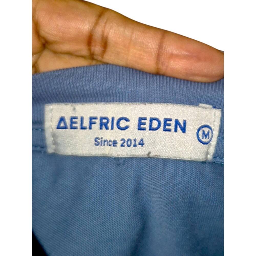 AELFRIC EDEN Look Back Ideverray Graphic T-shirt Men Adult M Blue Streetwear - Picture 2 of 6